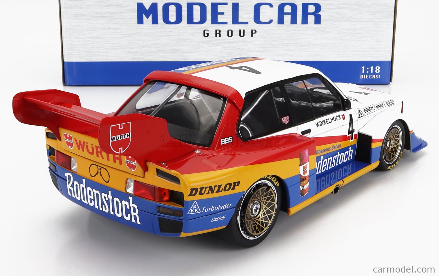 MCG 1/18 BMW 320 Gr.5 #4 TEAM RODENSTOCK ゾルダー DRM 1979 M