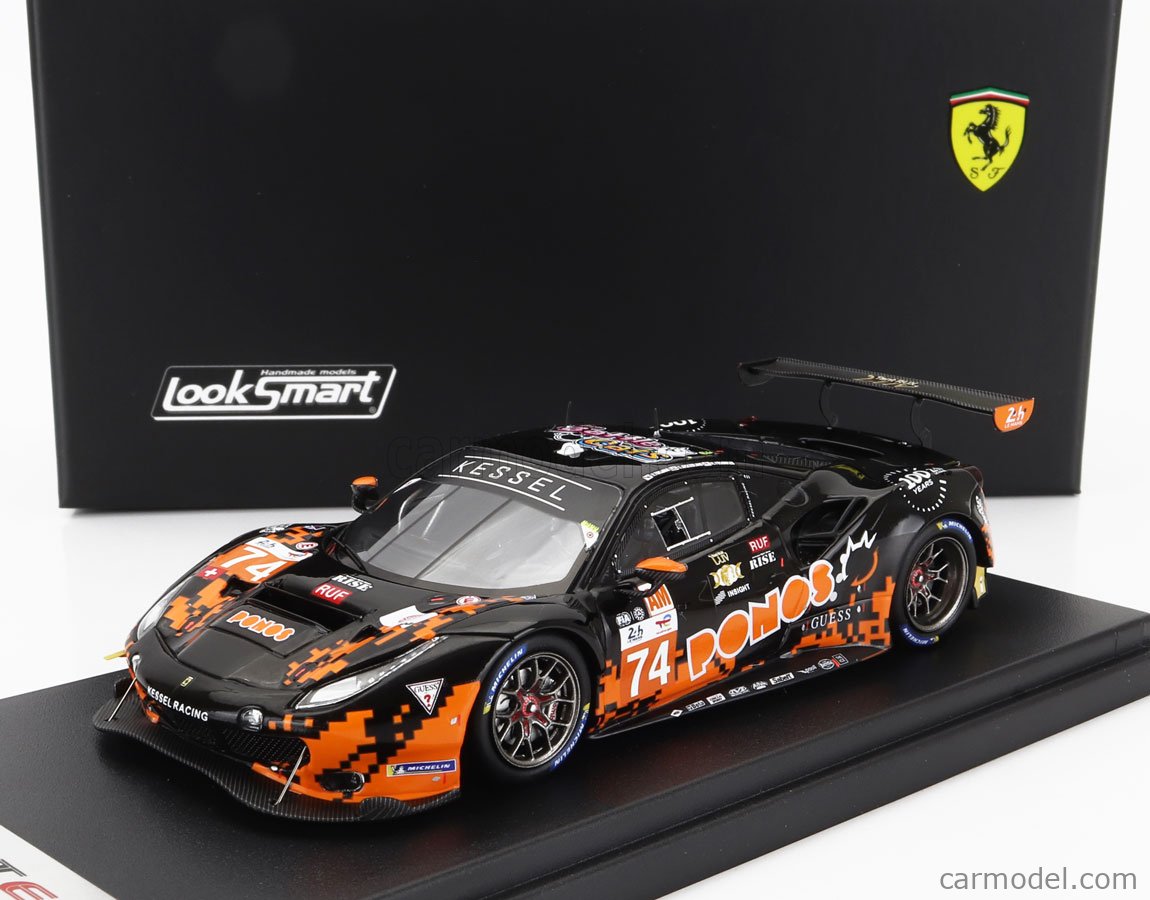 LOOKSMART LS18LM030 Ferrari 488 GTE Evo #83 le Mans 2021 Perrodo - Nielsen - Rov