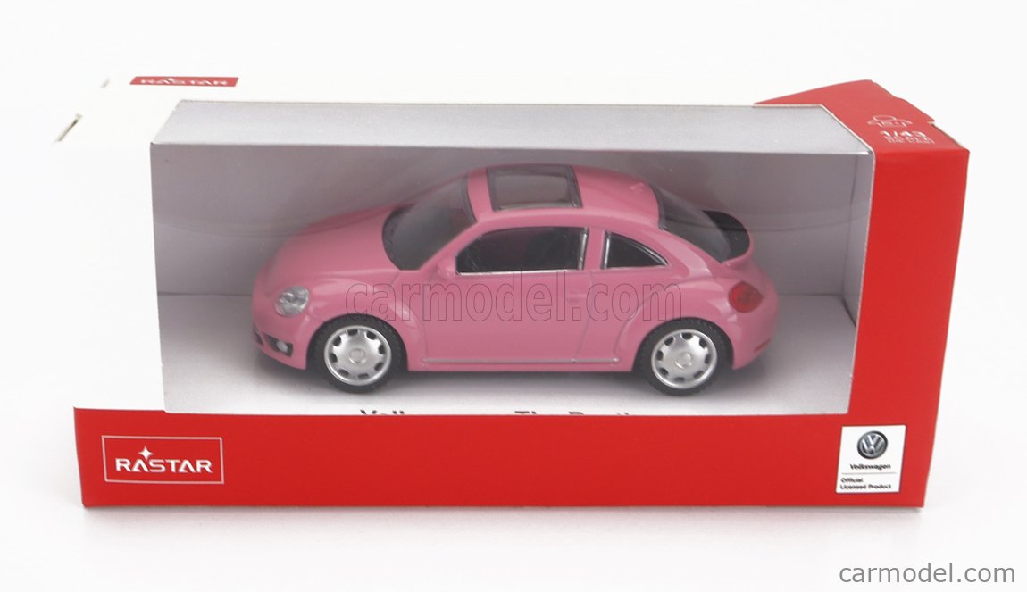 RASTAR 58800PK Scale 1/43 | VOLKSWAGEN NEW BEETLE 2019 PINK