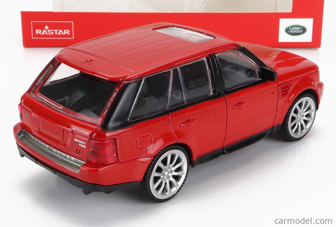 RASTAR 36600R Scale 1/43 | LAND ROVER RANGE ROVER SPORT 2006 RED