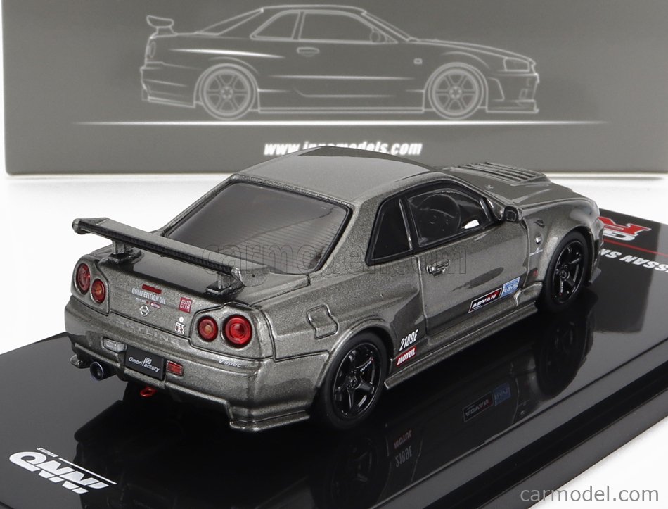 INNO-MODELS IN64-R34OFCRS Scale 1/64 | NISSAN GT-R (R34) OMORI FACTORY ...