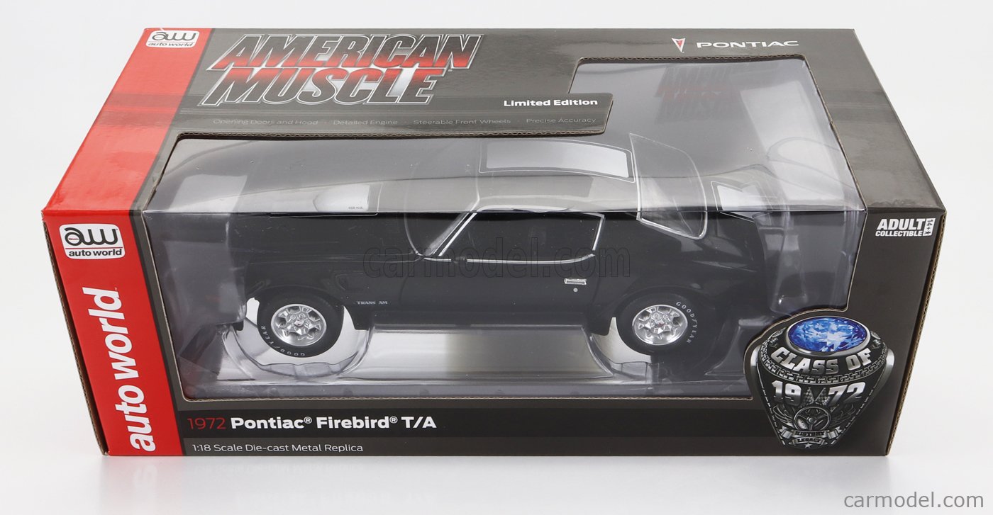 Autoworld Amm1293 06 Scale 1 18 Pontiac Firebird Trans Am Coupe 1979