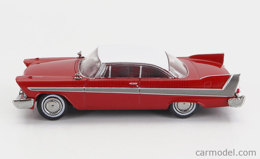 BREKINA PLAST BRE19675 Scale 1/87 | PLYMOUTH FURY 1958 RED WHITE