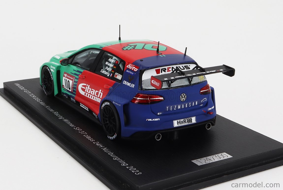 SPARK-MODEL SG418 Scale 1/43 | VOLKSWAGEN GOLF 7 TCR N 94