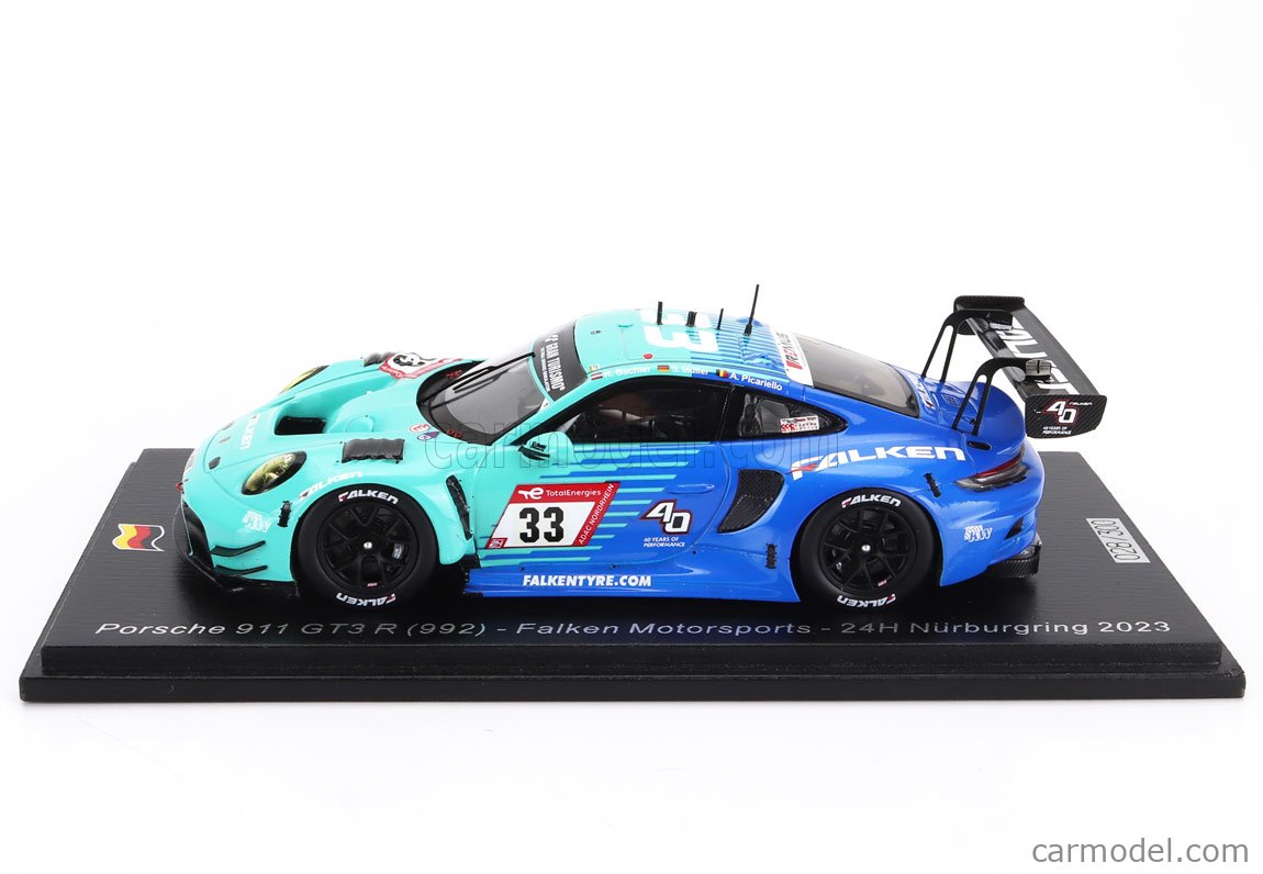 SPARK-MODEL SG922 Masstab: 1/43 | PORSCHE 911 992 GT3 R TEAM