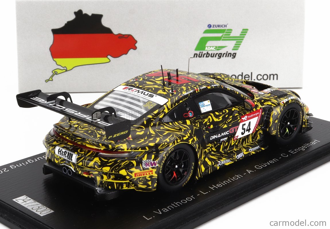 Porsche 911 GT3 R (992), 24h Spa, 2024, Schumacher CLRT, #22, A.Güven/L