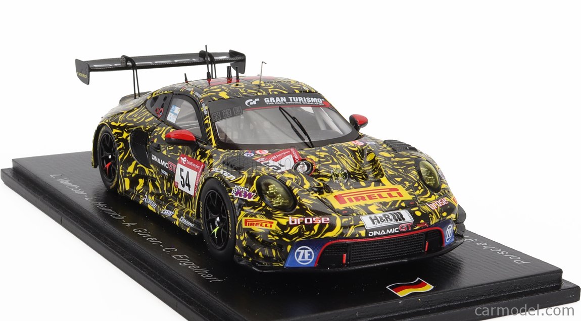 1/43 Spark 2023 Porsche 911 (992) GT3 R #96 5th 24h Nürburgring