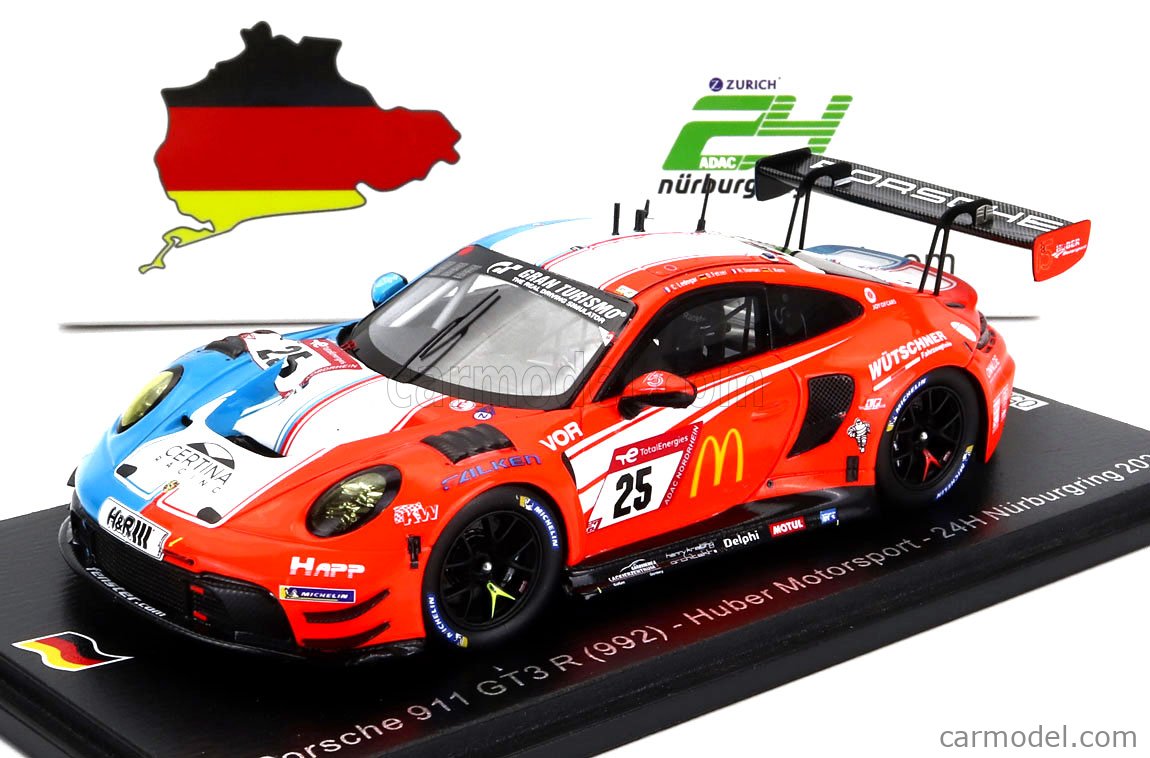 SPARK 1/43 - PORSCHE 911 GT3 R - NURBURGRING 2023 SG917