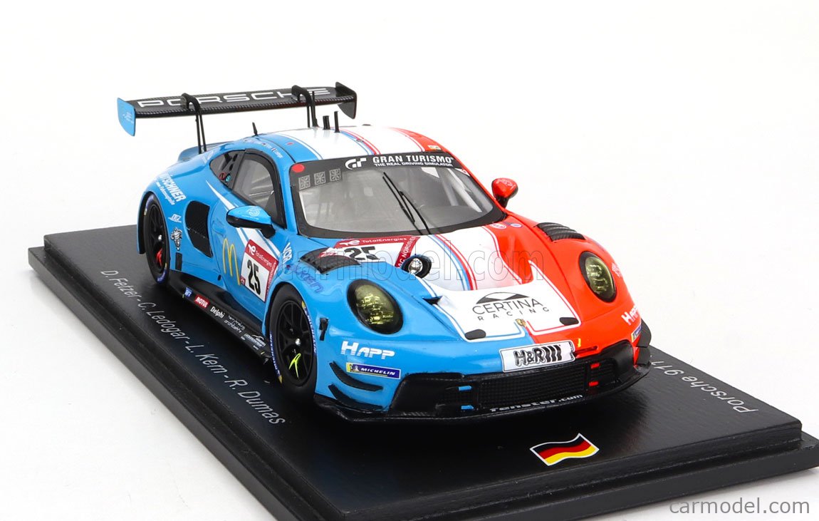 Spark 1:43 Porsche 911 GT3 R #31 24h Nürburgring 2021 Frikadelli Racing Team Sg782