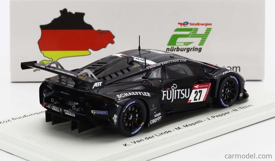 Lamborghini Huracan GT3 Evo 2 n° 27 5th 24h Nürburgring 2024 1/43 Spark