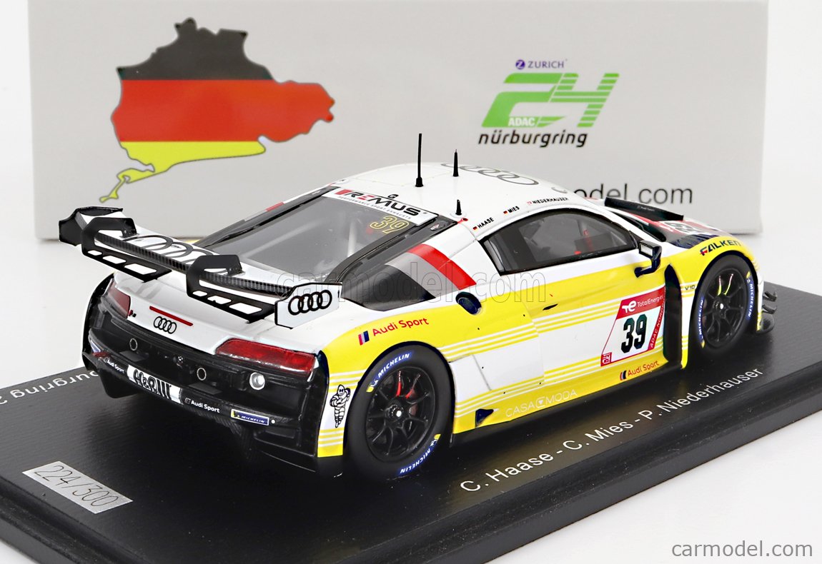 SPARK-MODEL SG903 Scale 1/43 | AUDI R8 LMS GT3 EVO II TEAM SPARK-MODEL SG903 Scale 1/43 | AUDI R8 LMS GT3 EVO II TEAM