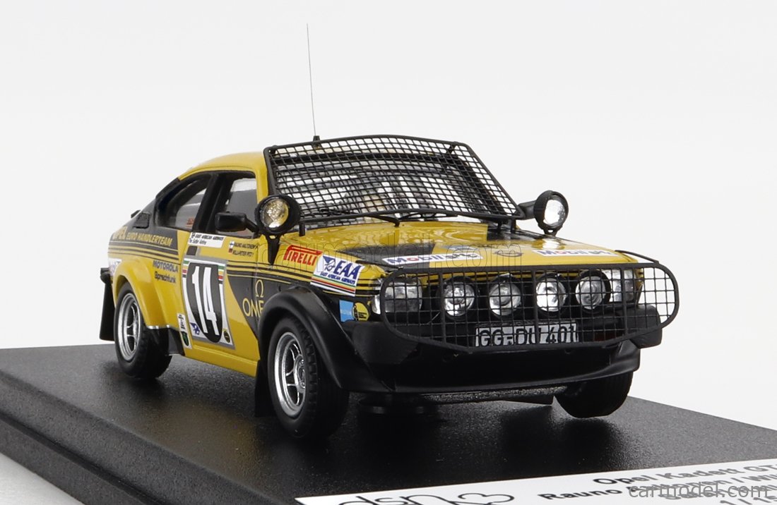 Trofeu DSN28 – Opel Kadett GT/E Irmscher – Hessen 1976 N°7 – 1/43 Résine