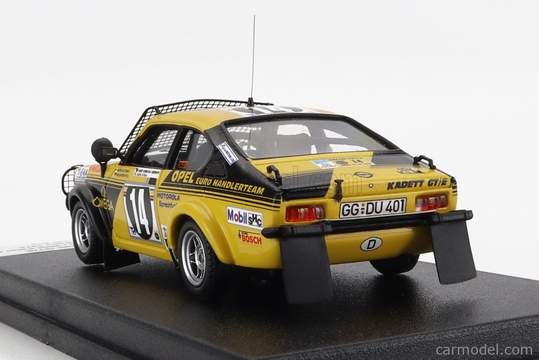 TROFEU TRFDSN102 Scale 1/43 | OPEL KADETT GT/E (night version) N 14 ...