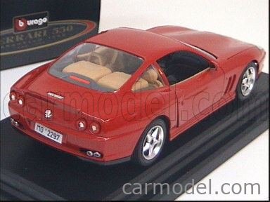Voiture de collection Burago Ferrari 550 Marinello année 1996 éch: 1/24 - Collection