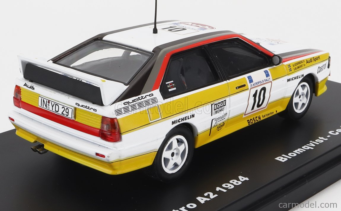 Autoart 1/18 Audi Rallye Quattro #10 S.Blomqvist – Diecast (occasion)
