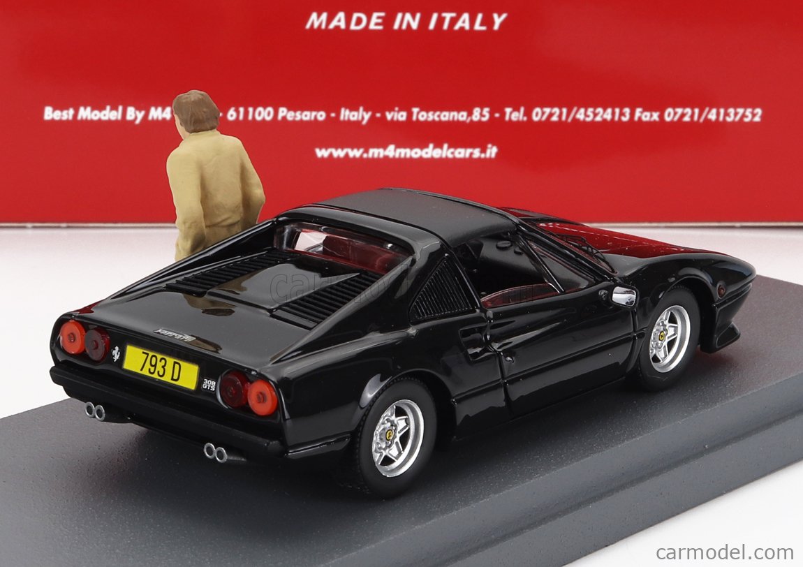 FERRARI - 308 GTS 1982 - PERSONAL CAR KEKE ROSBERG WITH FIGURE