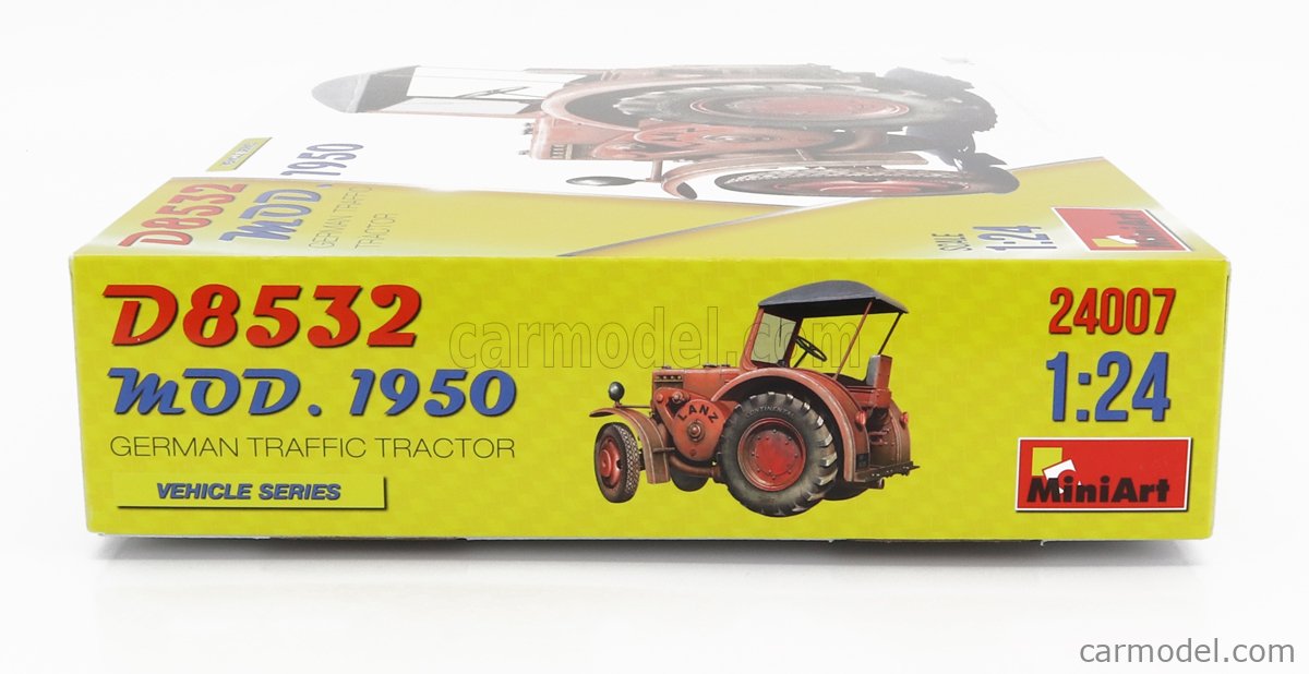 MiniArt Schlepper D8532 1:24 - Modellbausatz Plastik, Detaillierte Nachbildung Für Modellbau-Fans
