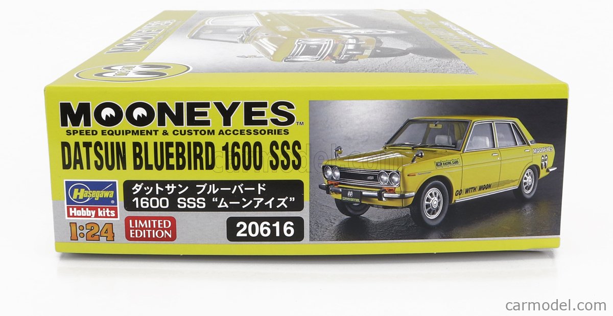 HASEGAWA 20616 Scale 1/24 | DATSUN BLUEBIRD 1600 SS MOONEYES