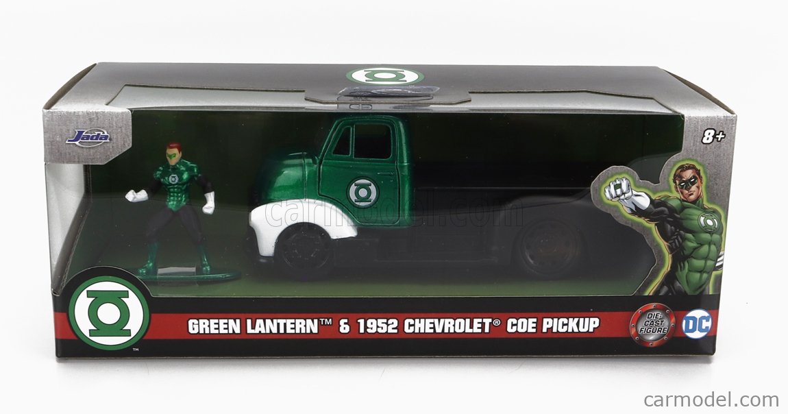 CHEVROLET - COE TRUCK WITH GREEN LANTERN FIGURE 1952