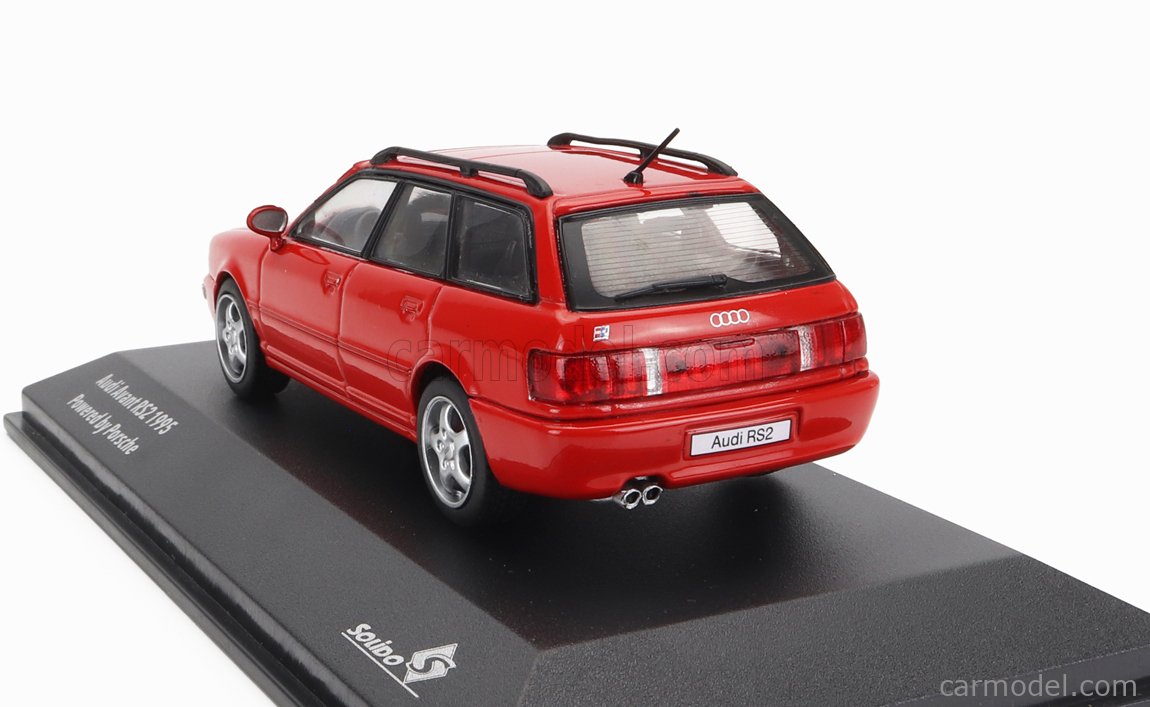 Audi RS2 Avant Rouge - Miniature Top Marques 1/43 - Résine De Collection - TM43-26C