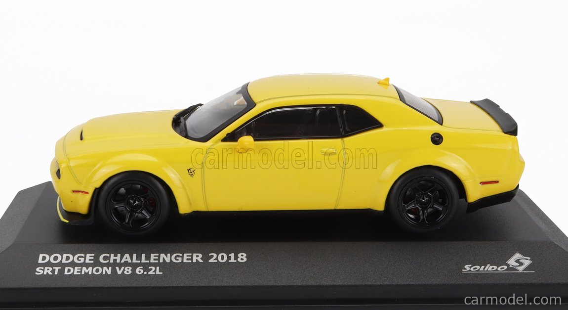 Dodge Challenger Yellow Solido 1/43