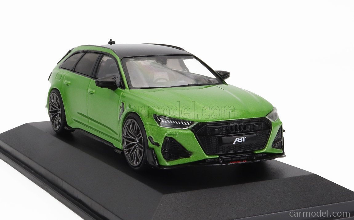 SOLIDO 4310705 Scale 1/43 | AUDI A6 RS6-R ABT SW STATION WAGON 2022 GREEN