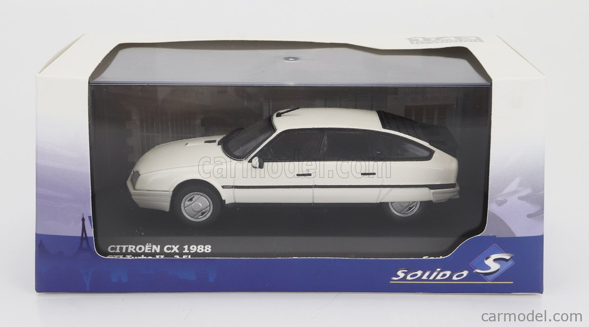SOLIDO 4311703 Scale 1/43 | CITROEN CX 2.5i GTi TURBO 2 1988 WHITE