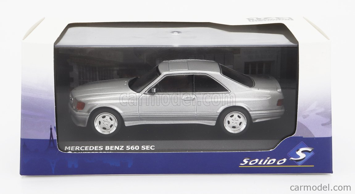 SOLIDO 4310903 Scale 1/43 | MERCEDES BENZ S-CLASS 560SEC AMG (C126 ...