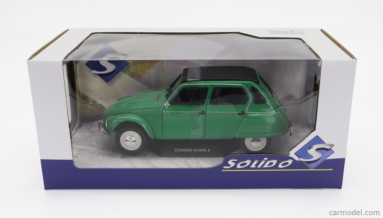 Solido - Schaal 1/18 - Citroën Dyane 6 Blauw