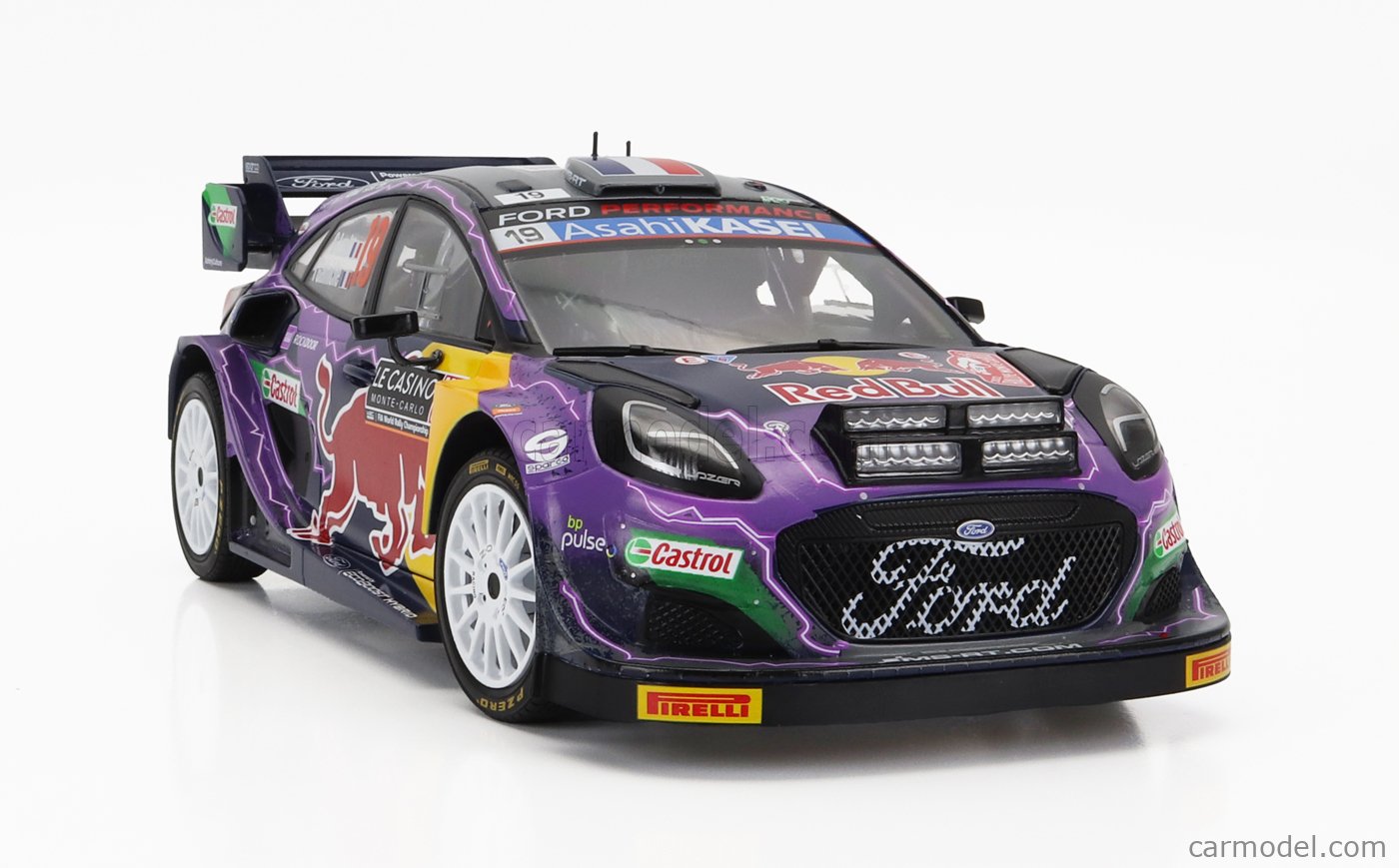 1/18　トップスピード　フォード　Puma Rally1　#19 レッドブル Topspeed 1:18 Ford Puma Rally1 #19 M-Sport Ford WRT 2022