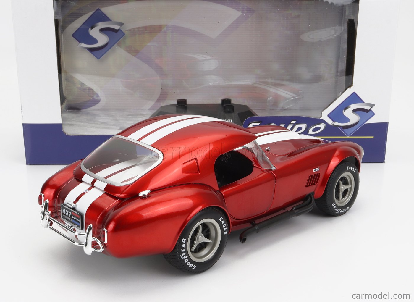 Shelby Cobra 427 S/C Rouge – ERTL American Muscle 1/18 – Réf 7369