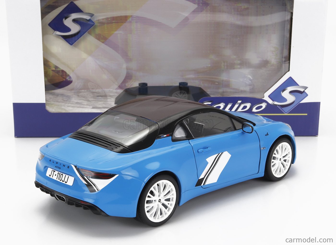 Alpine A110 R bleue (Solido) 1/18e - Minicarweb