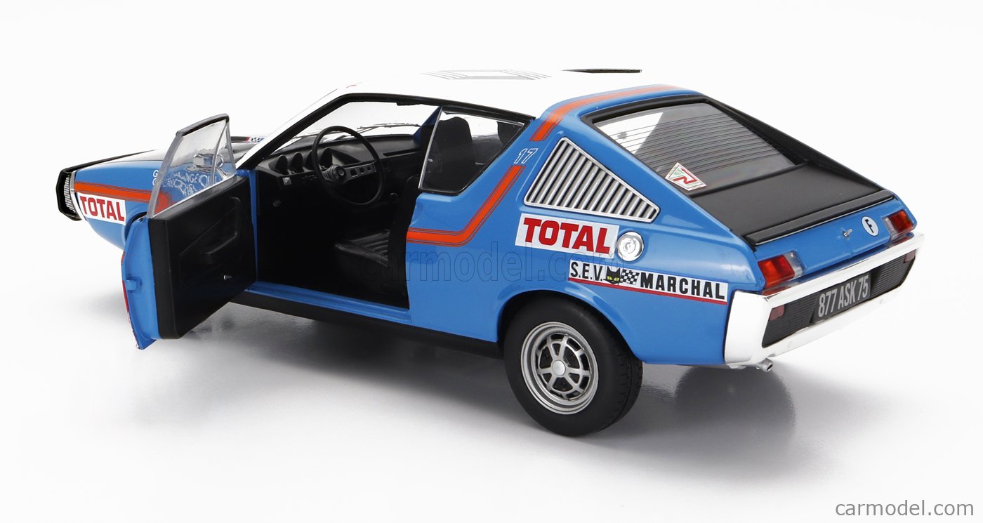 SOLIDO 1803706 Scale 1/18 | RENAULT R17 MK1 N 42 RALLY