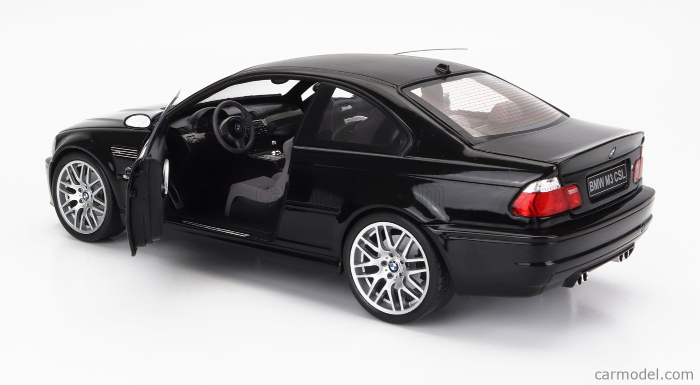 BMW M3 E46 CSL Black Solido 1/18