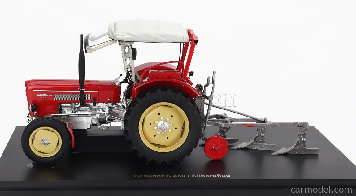 Miniature Tracteur Kramer K18 Alesschaffer 1936 - Échelle 1:32 Autocult - Vert Et Rouge - Neuf