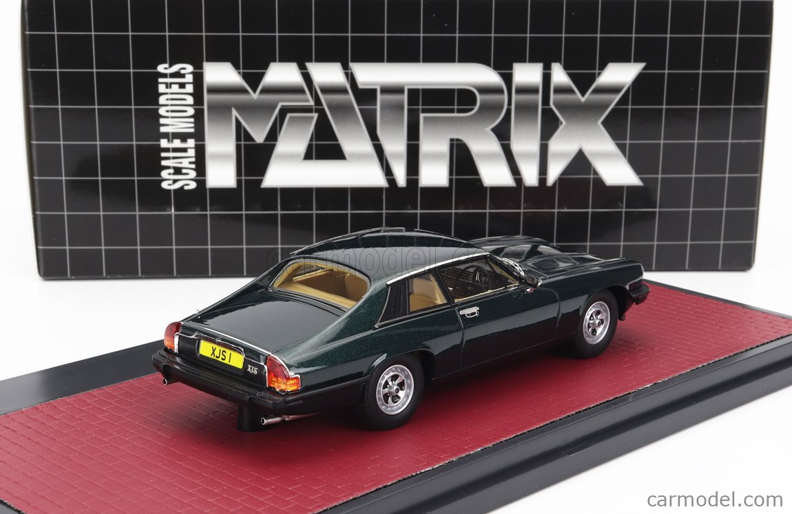 MATRIX SCALE MODELS MX41001-203 Scale 1/43  JAGUAR XJ-S 1975 GREEN MET