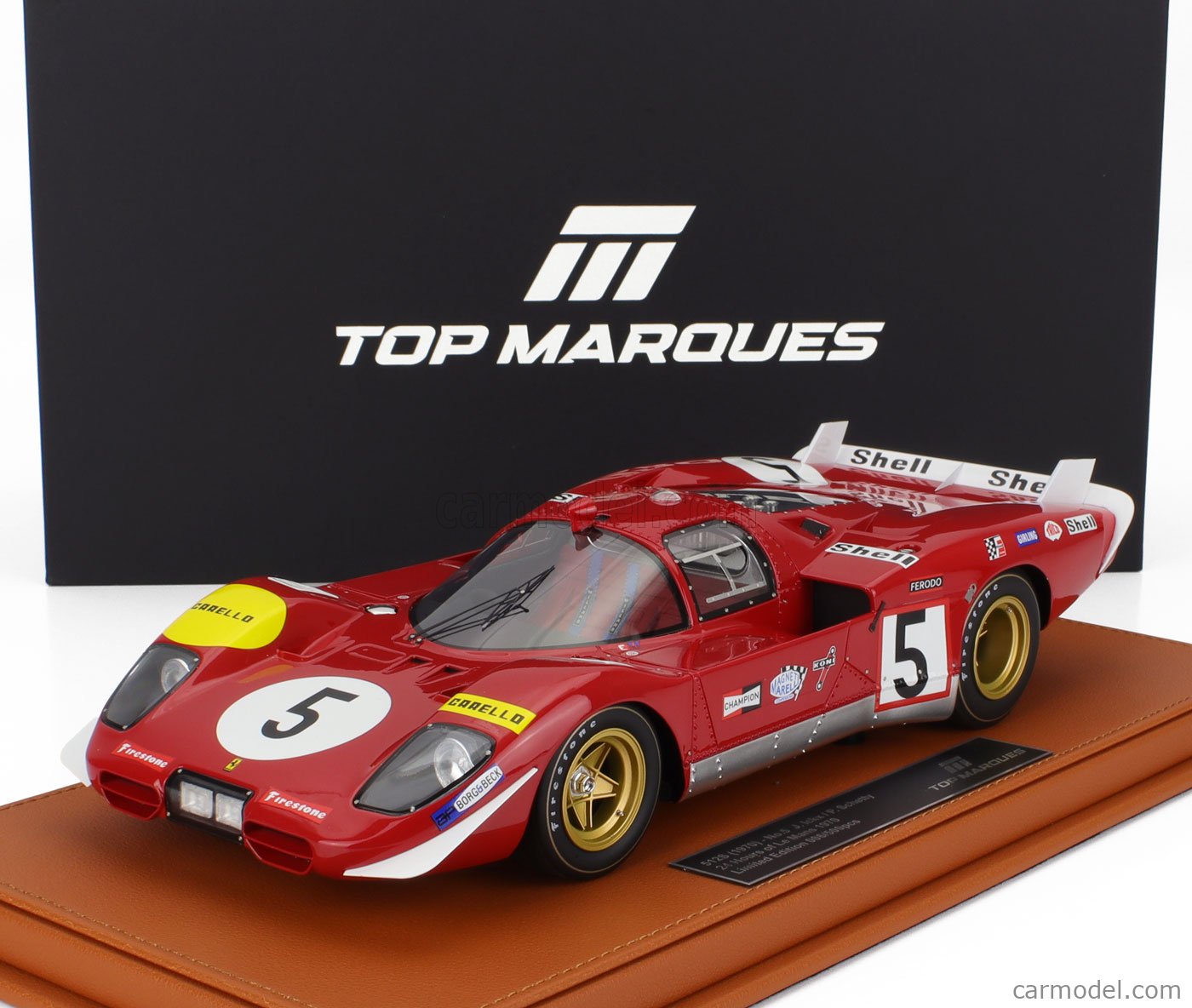 TOPMARQUES TOP135A Scale 1/18 | FERRARI 512S 5.0L V12 TEAM