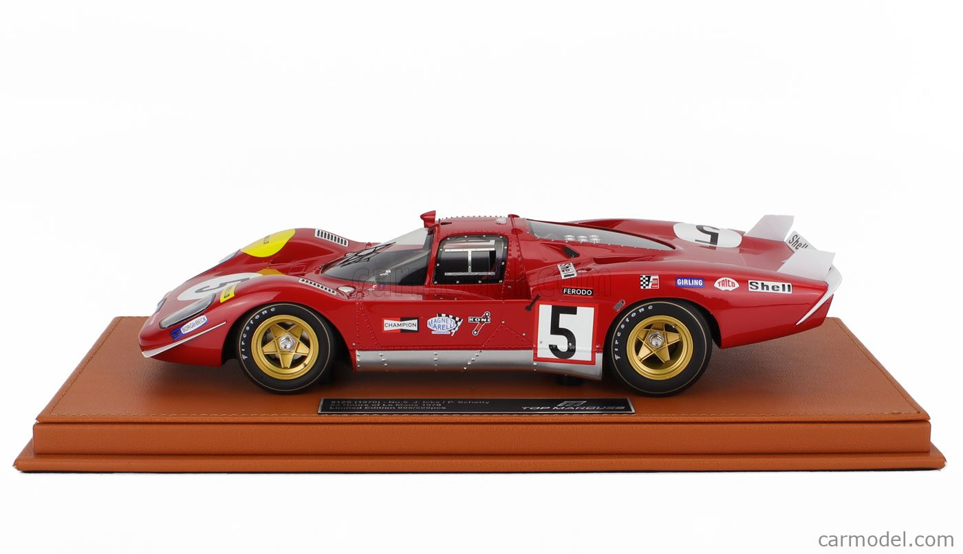 TOPMARQUES TOP135A Scale 1/18 | FERRARI 512S 5.0L V12 TEAM