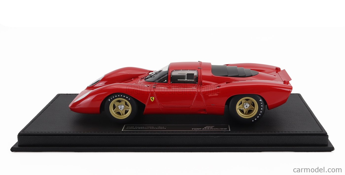 TOPMARQUES TOP130C Scale 1/18 | FERRARI 312P 3.0L V12 COUPE