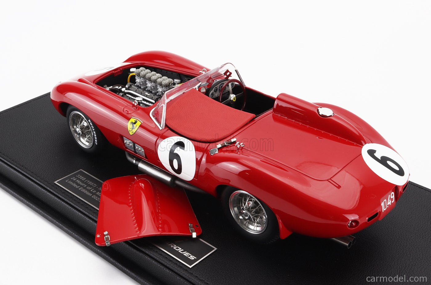 TOPMARQUES TOP127C Scale 1/18 | FERRARI 335S SPIDER TEAM
