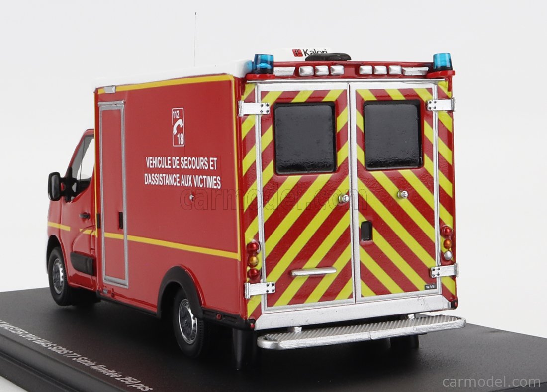 Renault Master 2019 WAS VSAV SDIS 77 (Alerte) 1:43