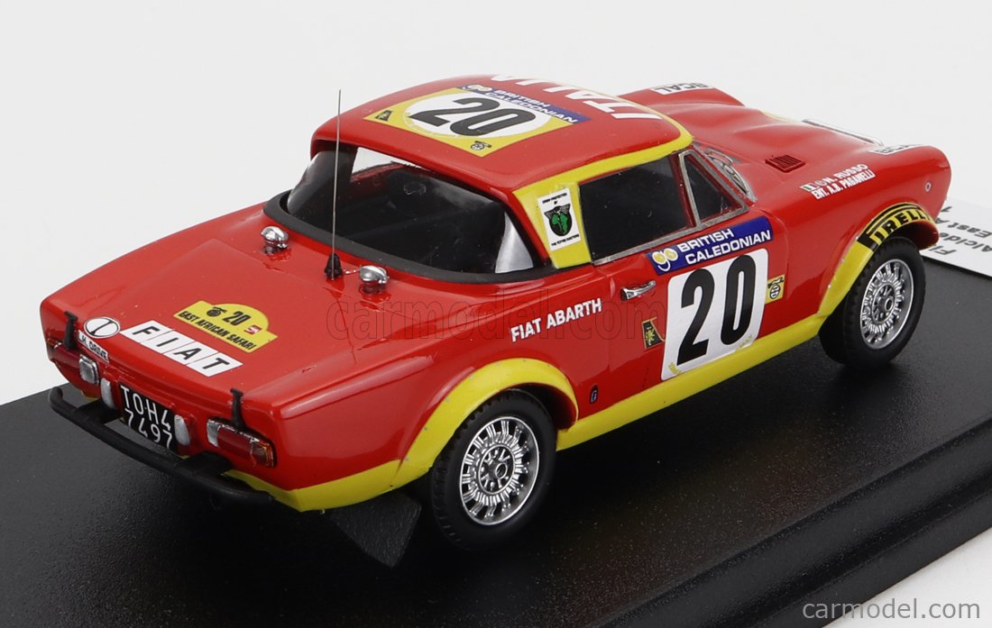 ミニカー　1/43 フィアット 124 アバルトラリー 1974年TAPラリー 2位 Alcide Paganelli / Ninni Russo #8 [dsn94] TROFEU TRFDSN106 Scala 1/43 | FIAT 124 ABARTH RALLY (night