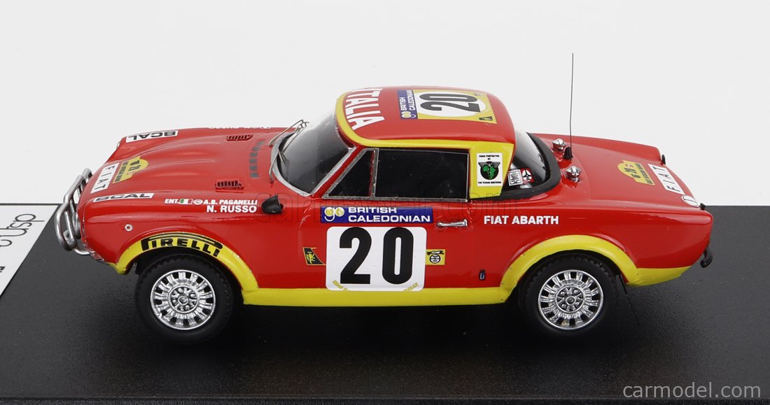 Trofeu DSN186 – Fiat 124 Abarth Rallye N°7 – Monte-Carlo 1976 – 1/43