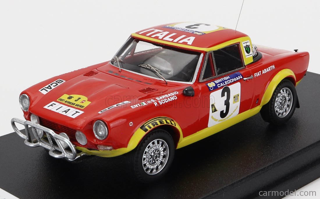 TROFEU TRFDSN086 Scale 1/43 | FIAT 124 ABARTH (night version) N 3 RALLY OF POLAND 1973 A