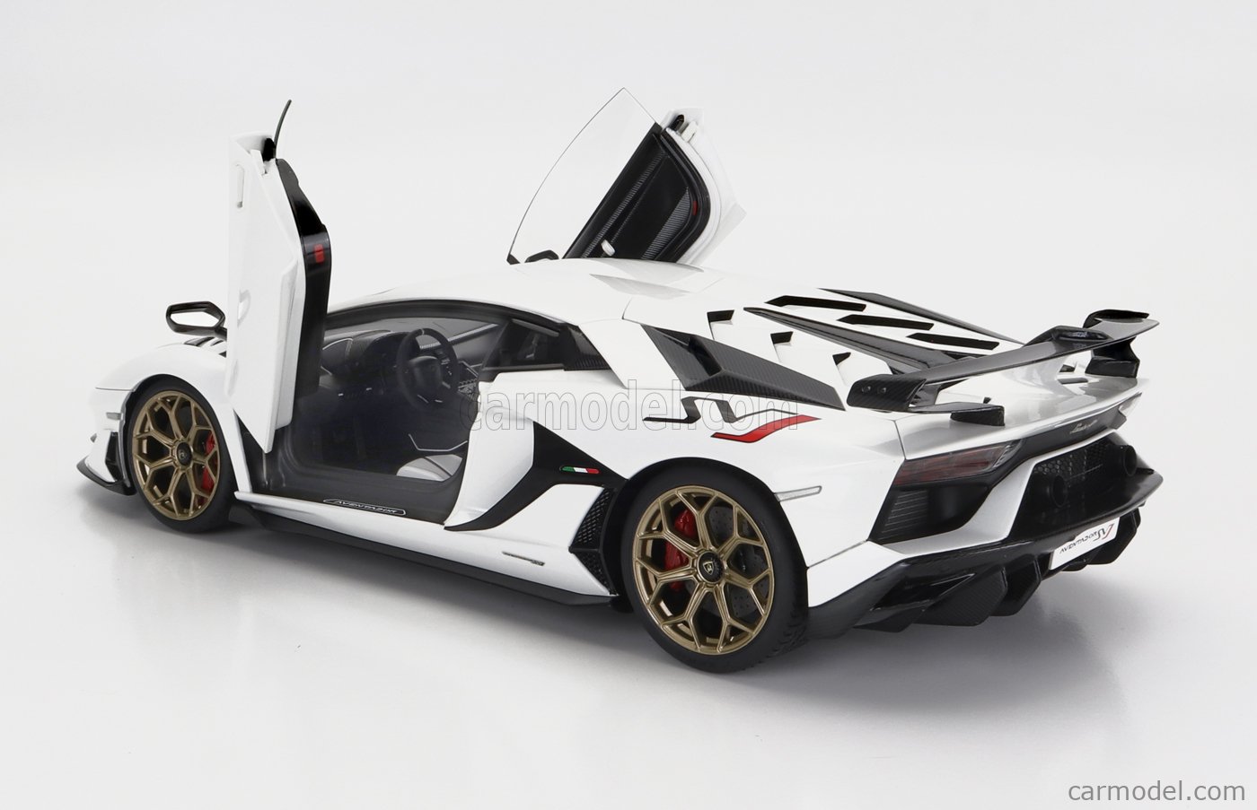 AUTOart 79217 – Lamborghini Aventador SVJ Bianco Asopo 1/18 Neuve