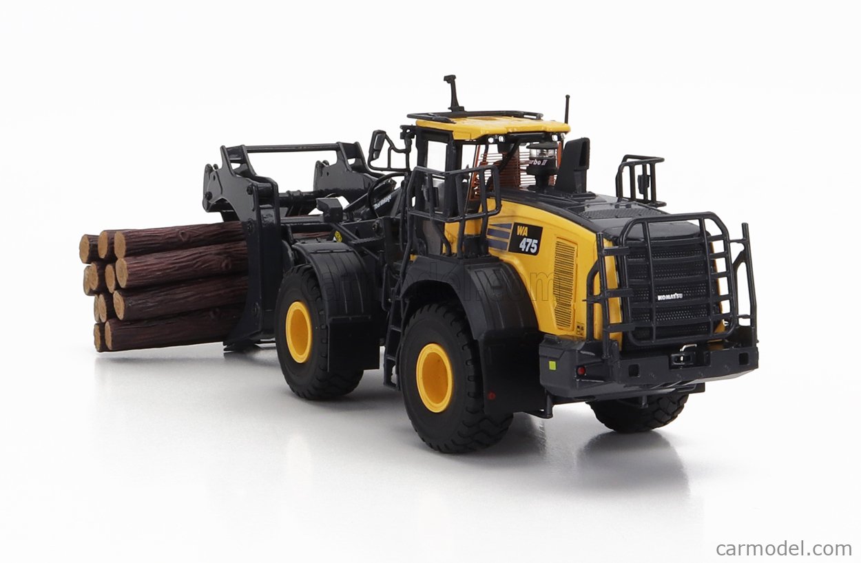 KOMATSUコマツ WA475-10 RUSPA GOMMATA - SCRAPER TRACTOR - YELLOW