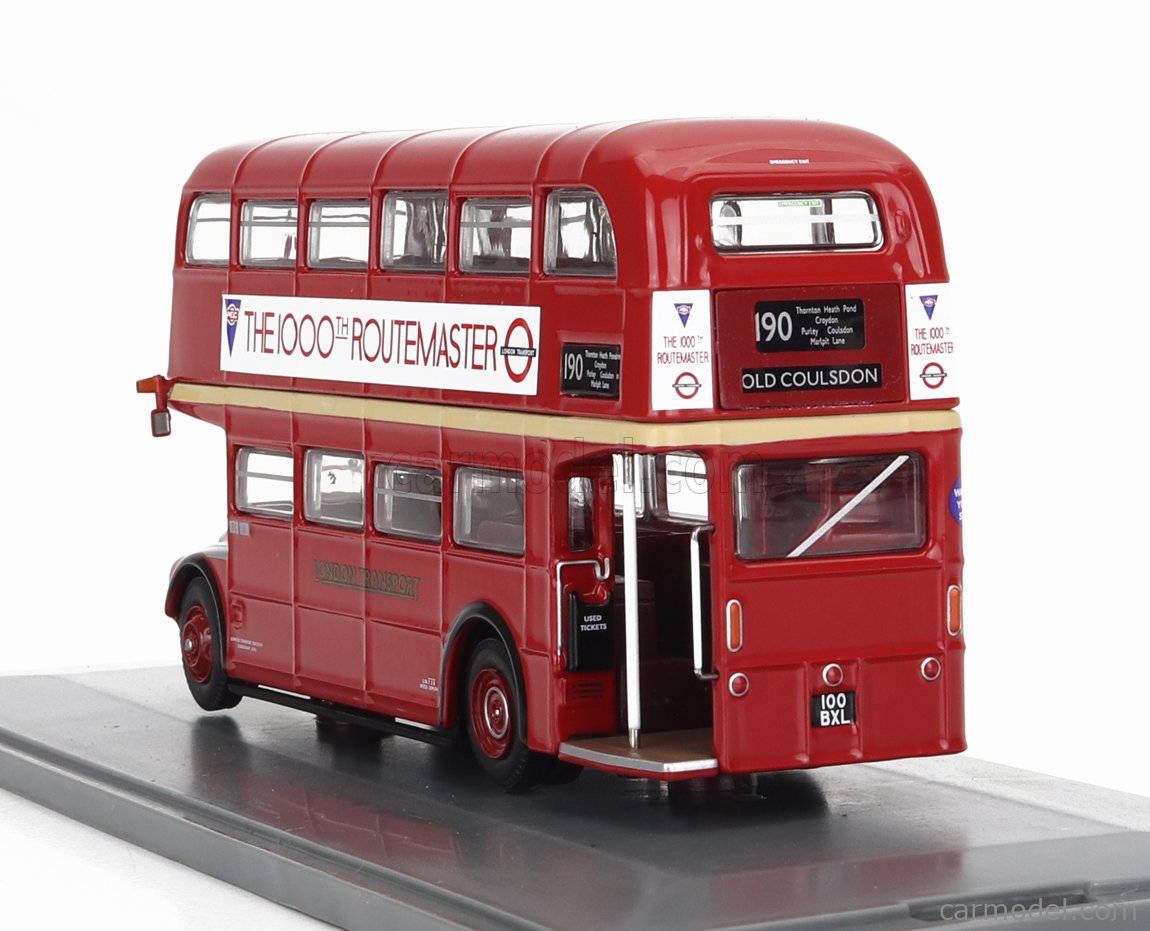 CORGI OM46318 Scale 1/76 | ROUTEMASTER RML 2757 AUTOBUS LONDON ...