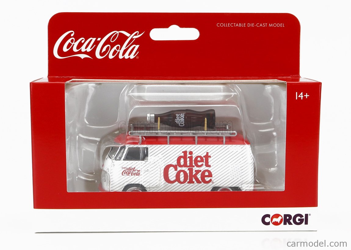 CORGI CC02747 Scale 1/43 | VOLKSWAGEN T1 VAN DIET COKE COCA-COLA 1965 ...