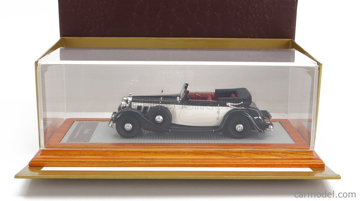 Ilario *POSTAGE INCLUDED* Horch 830 BL Cabriolet Gnl De Gaulle 19361/4 – The Tiny Cars
