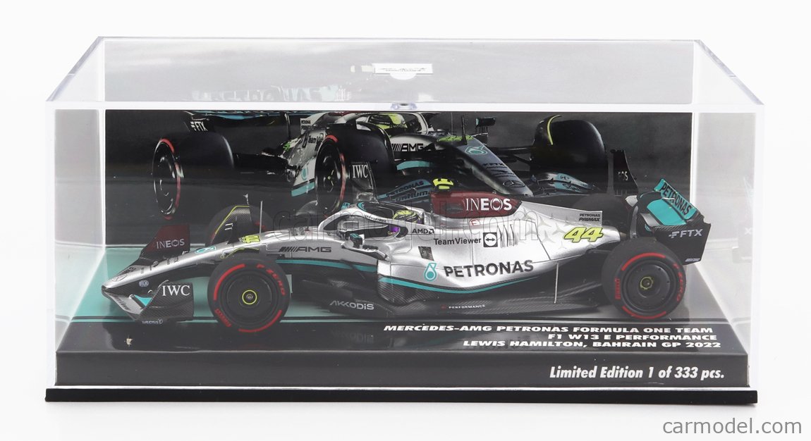 Minichamps 410240144MERCEDES AMG PETRONAS F1 TEAM F1 W15 Hamilton 2024 1/43